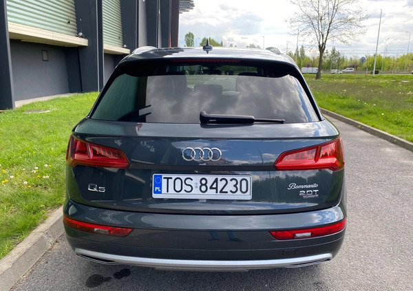 Audi Q5 cena 119000 przebieg: 71200, rok produkcji 2018 z Warszawa małe 154